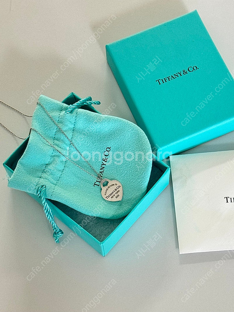 티파니앤코 리턴투 티파니 목걸이--1