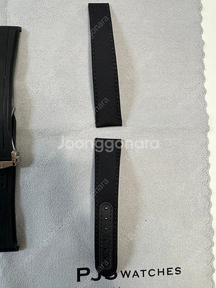오메가 문워치 사파이어글라스+정품러버밴드+정품패브릭밴드...--9