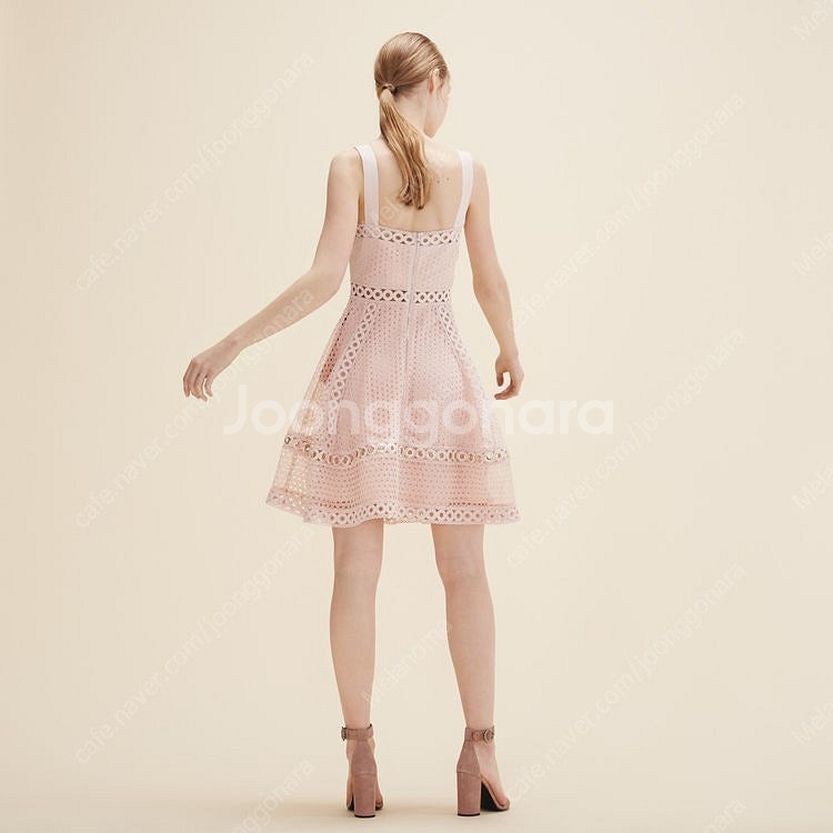 100%정품)마쥬 MAJE RAVI DRESS 핑크 레...--4