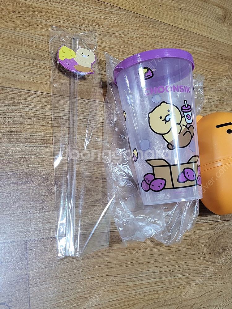 일괄)춘식이 리유저블컵 베스킨 라이언 춘식이컵--1