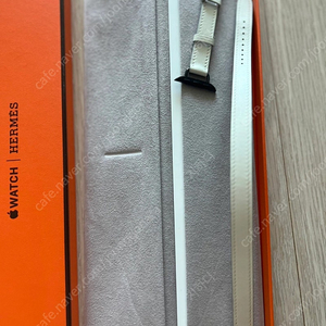에르메스 밴드 애플 워치 더블 투어 41mm 밴드-화이트