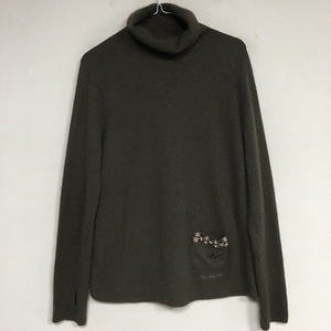 손정완 하이넥 자수 라쿤 니트 66 / 랑방 마인 오브제 타임 럭키슈에뜨 산드로 마쥬 오르 시에 시스템