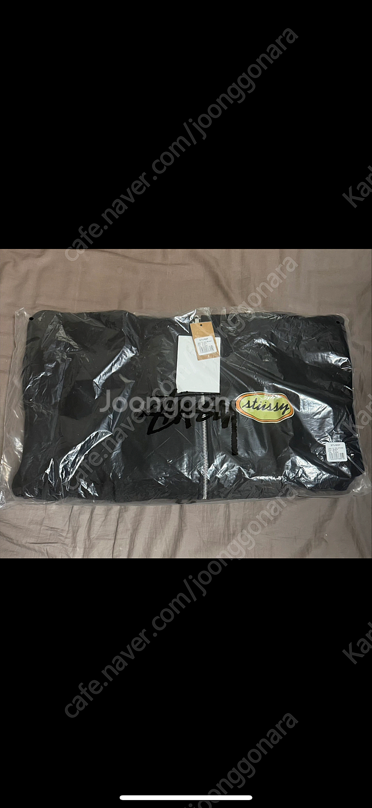 스투시 아워레가시 후드 블랙 L,XL(새상품,미개봉)--3