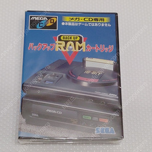 메가CD 백업 RAM 카트리지 미개봉 팝니다 (택포)