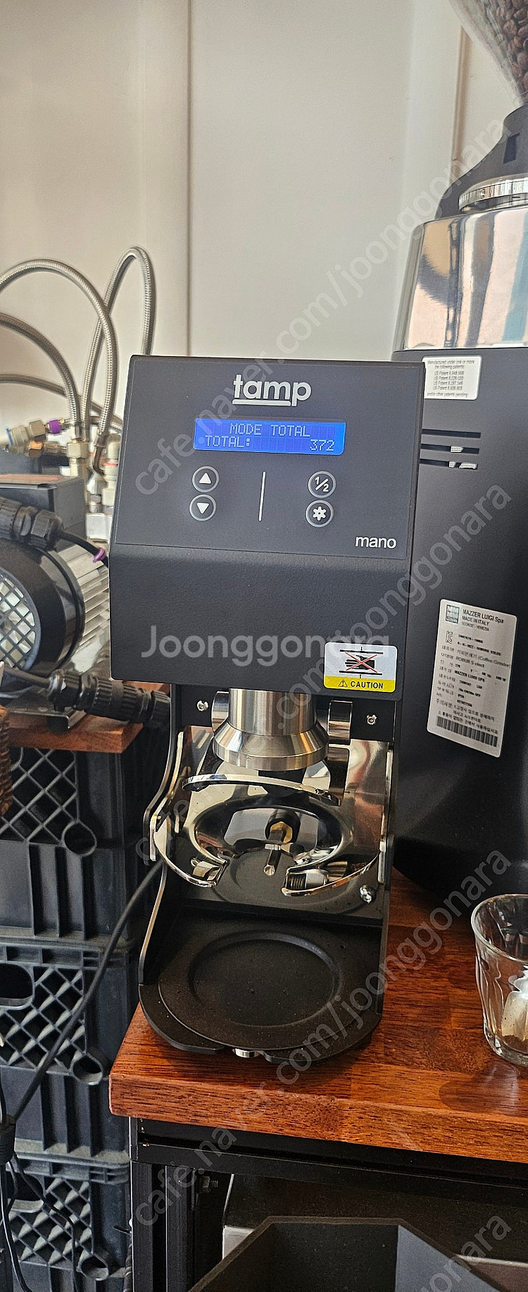 마노 탬핑기 오토 자동 누적 카운트 400--0