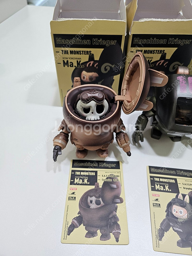 팝마트 라부부 x 요코야마 메카 시리즈 피규어--4