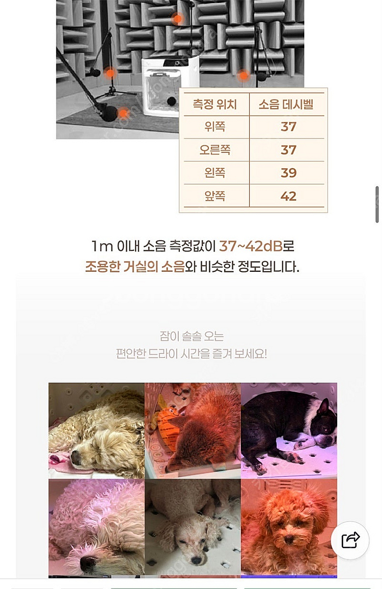 페페 업그레이드 중형견용 펫드라이룸--7