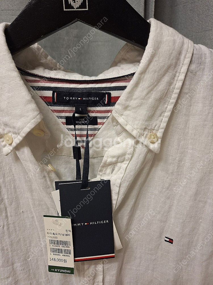 (새상품) 타미힐피거 린넨셔츠 105--1