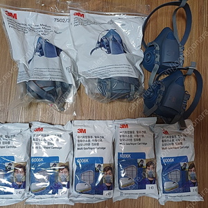 미사용 3M 7502M, 6006K 일괄 판매해요