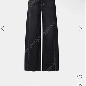 R2W 웨비 와이드 블랙데님