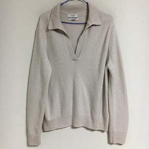 COS 코스 캐시미어 100 오픈카라 니트 S / 랑방 마인 오브제 타임 럭키슈에뜨 산드로 마쥬 오르 시에 시스템