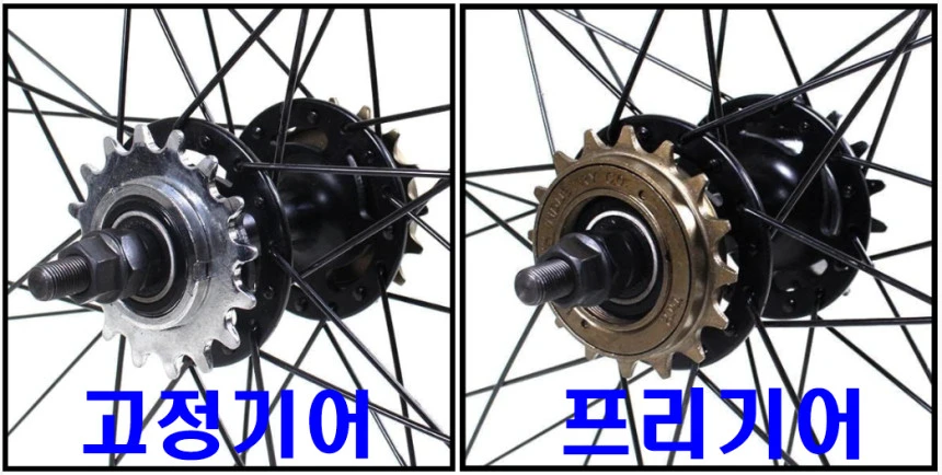 쓰나미 픽시 자전거 snm100 옐로우 이미지