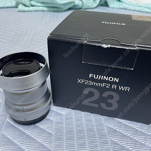 후지 XF 23mm F2 R WR 실버 판매합니다