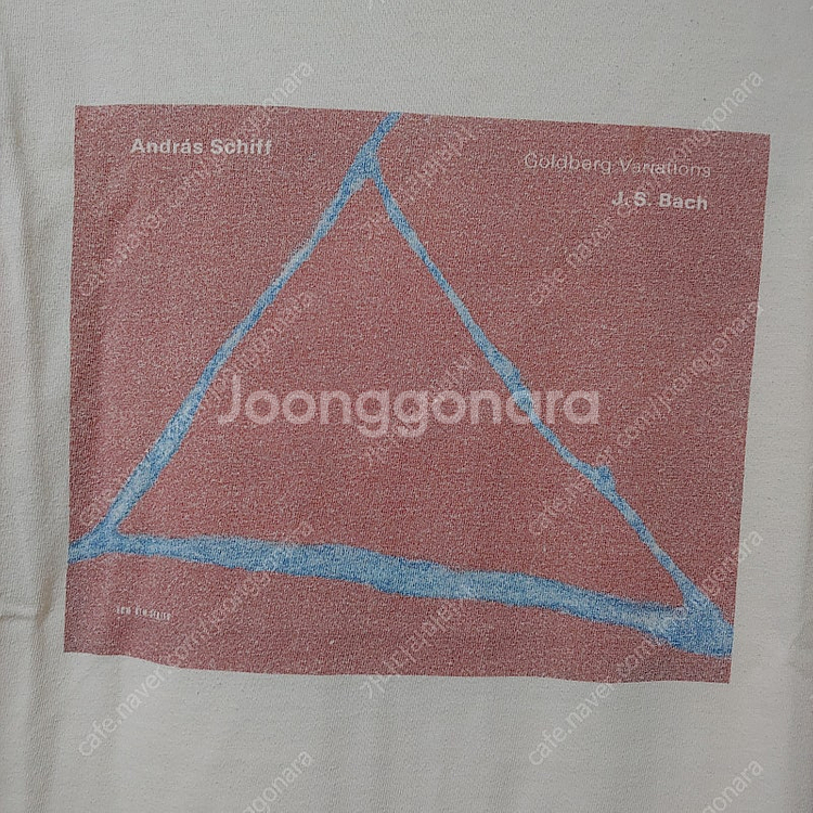 일본 빈티지 10번 / 반팔 티셔츠 / ECM 레이블 공식 굿즈--1