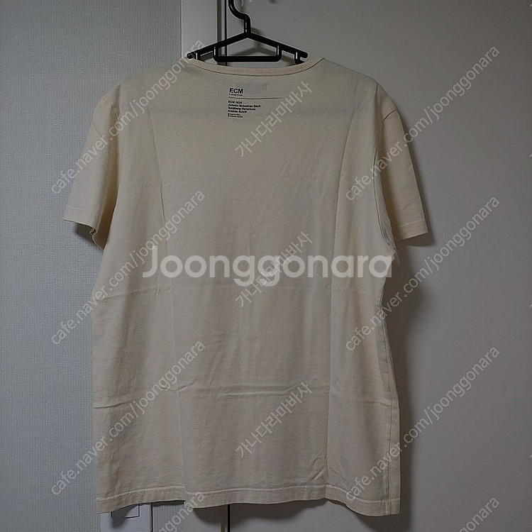 일본 빈티지 10번 / 반팔 티셔츠 / ECM 레이블 공식 굿즈--4