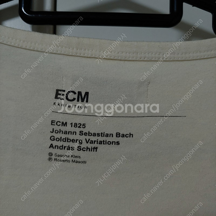 일본 빈티지 10번 / 반팔 티셔츠 / ECM 레이블 공식 굿즈--5