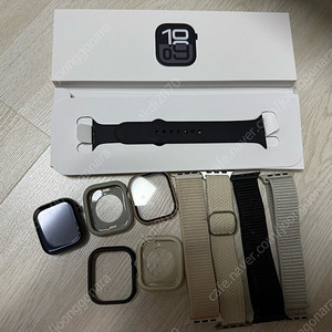 애플워치10 46mm 제트블랙 셀룰러 급처