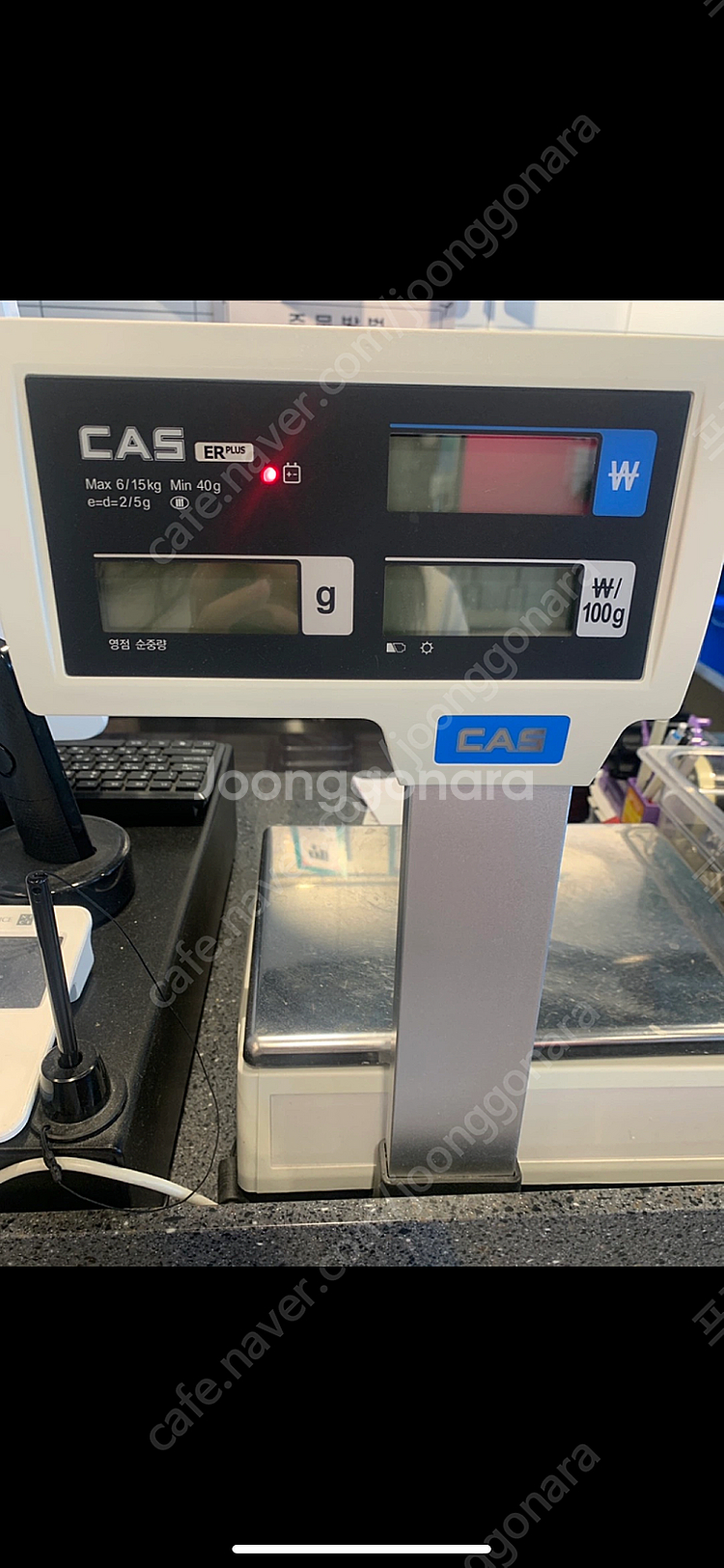CAS ER Plus 전자저울 판매합니다--1