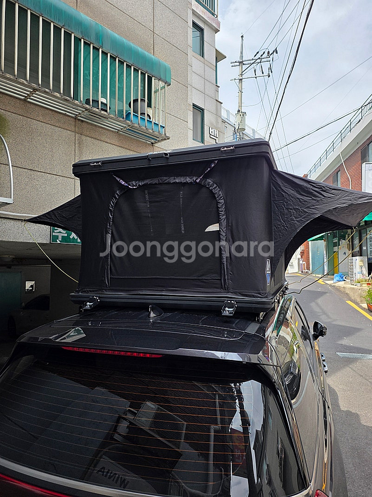 와일드 오버랜드 카니발 일체형 루프탑텐트 사각형 초저상...--2
