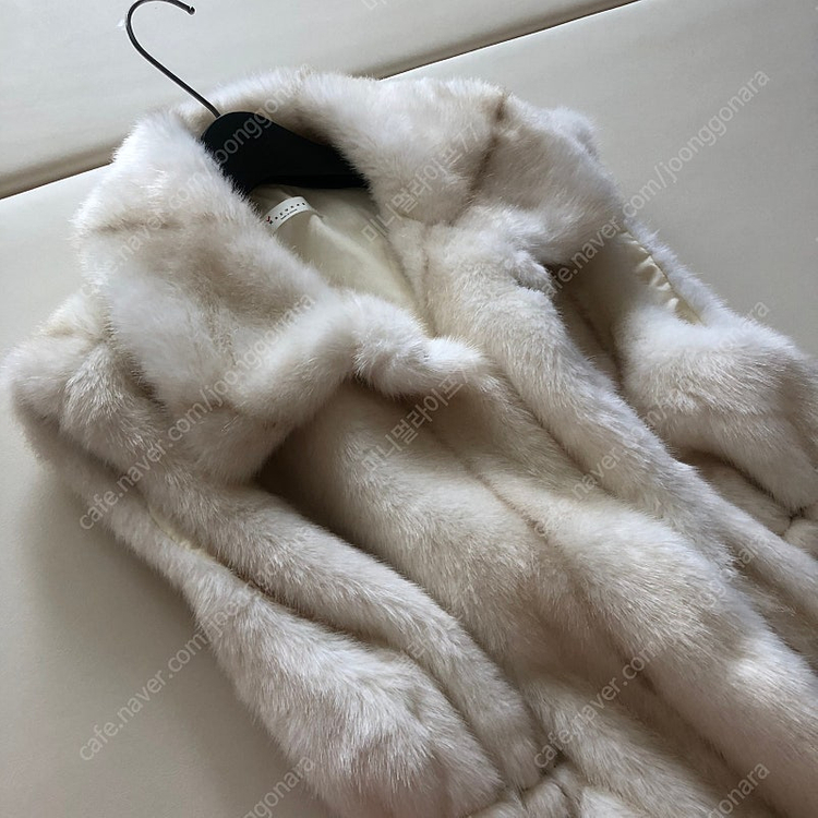 프리미엄 에코퍼 페이크 밍크퍼 베스트 조끼 출근룩 올드머니룩 이미지