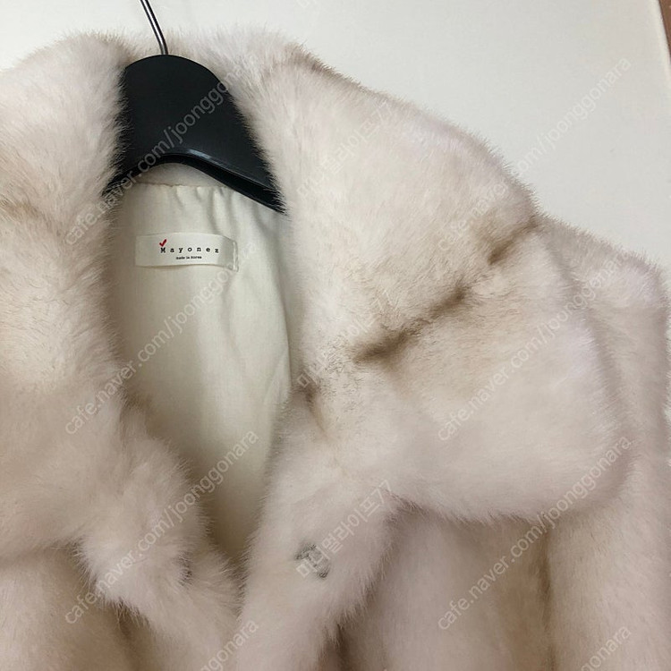 프리미엄 에코퍼 페이크 밍크퍼 베스트 조끼 출근룩 올드머니룩 이미지