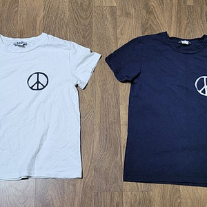 정품 A.P.C 아페쎄 반팔 티셔츠XS사이즈 2벌