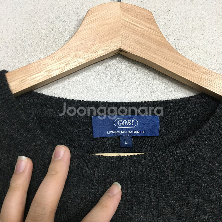 GOBI 고비 아가일 캐시미어 100 니트 L / 랑방 마인 오브제 타임 럭키슈에뜨 산드로 마쥬 오르 시에 시스템--1