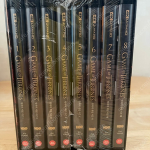 왕좌의 게임 complete Collection (30Disc, 4K UHD) : 블루레이
