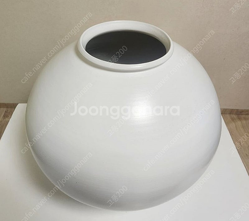 무광 대형 달항아리 4번 (51cm) / 미사용 새상품--2