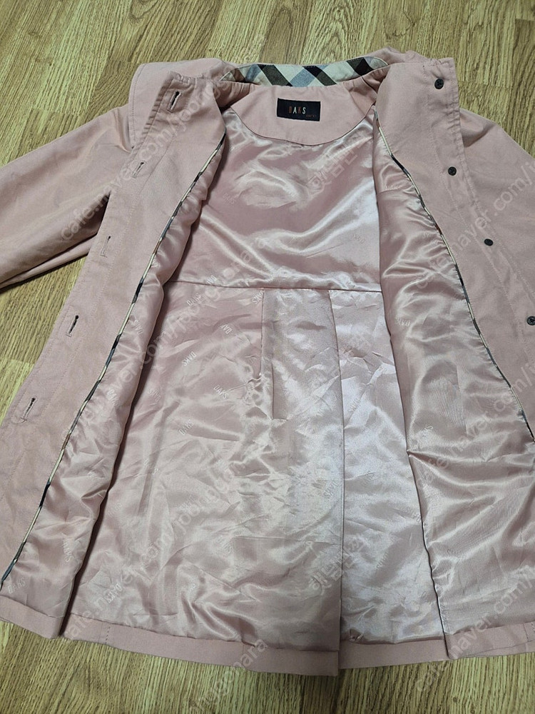 닥스키즈 와이드카라 A라인 트렌치코트 120사이즈 이미지