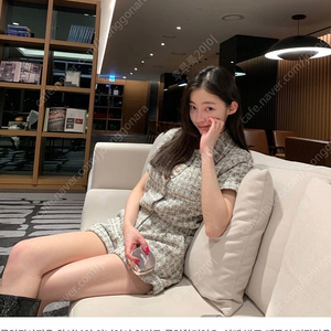 [새상품] 수지 모에 moee 제작 자체제작 트위드 점프수트
