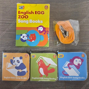 잉에 잉글리쉬에그 잉글리시에그 주 ZOO 미니북 미니송북 송북 3권 멍키 판다 비버 (택포 4만원)