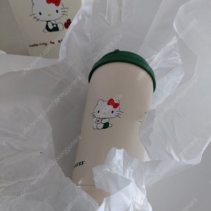 스타벅스x헬로 키티 SS 엘마 텀블러 473ml 스벅 텀블러 키티 텀블러