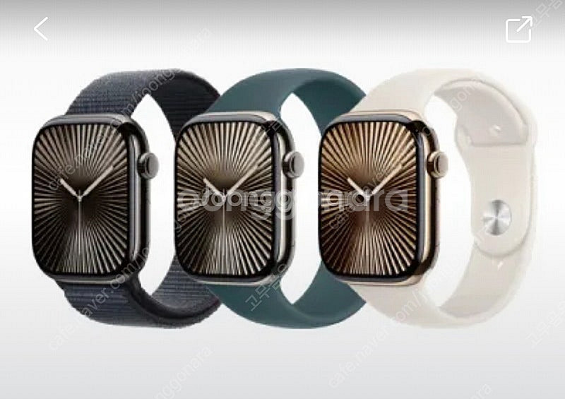 미개봉 애플워치 10 티타늄 46mm--0