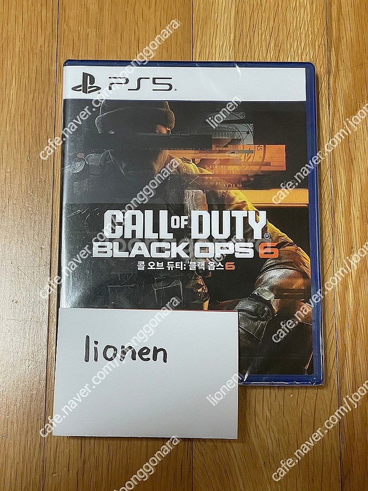 미개봉) PS5 콜오브듀티 블랙옵스6 한글판--0