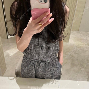 [새상품] 수지 모에 moee 제작 자체제작 트위드 점프수트