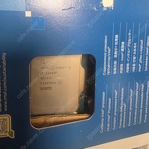인텐.i5 12400f cpu 팝니다