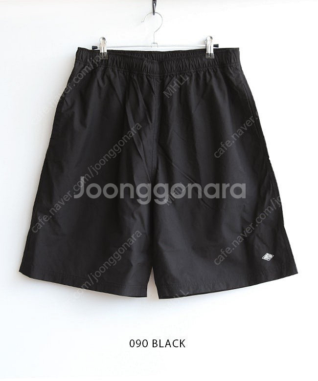 단톤 DANTON 남성 나일론 이지 쇼츠 반바지 블랙 ...--4