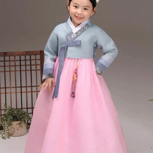 (새상품) 여아 아동 한복 4호