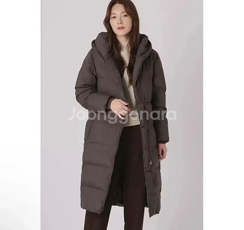 BCBG 비씨비지 후드 구스 롱패딩 55--0