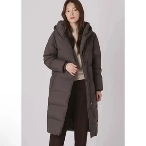 BCBG 비씨비지 후드 구스 롱패딩 55