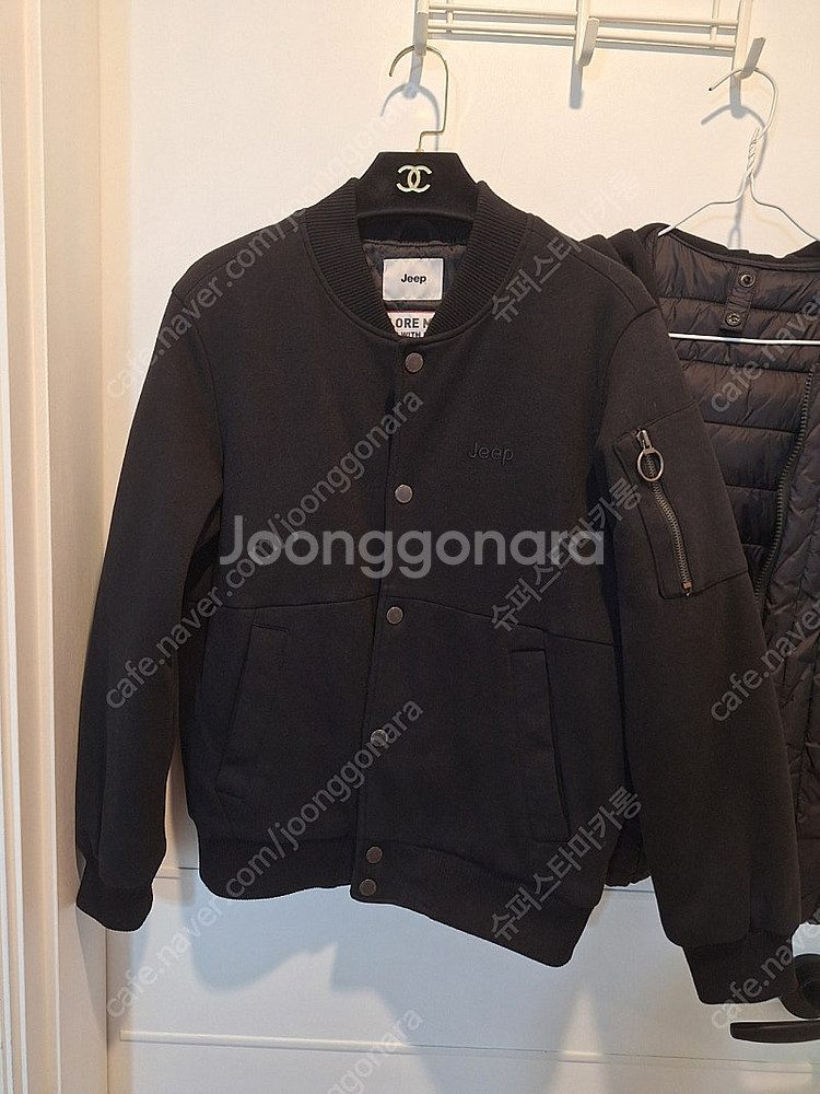 지프 Jeep 여성 누빔점퍼 + 패딩조끼 세트--1