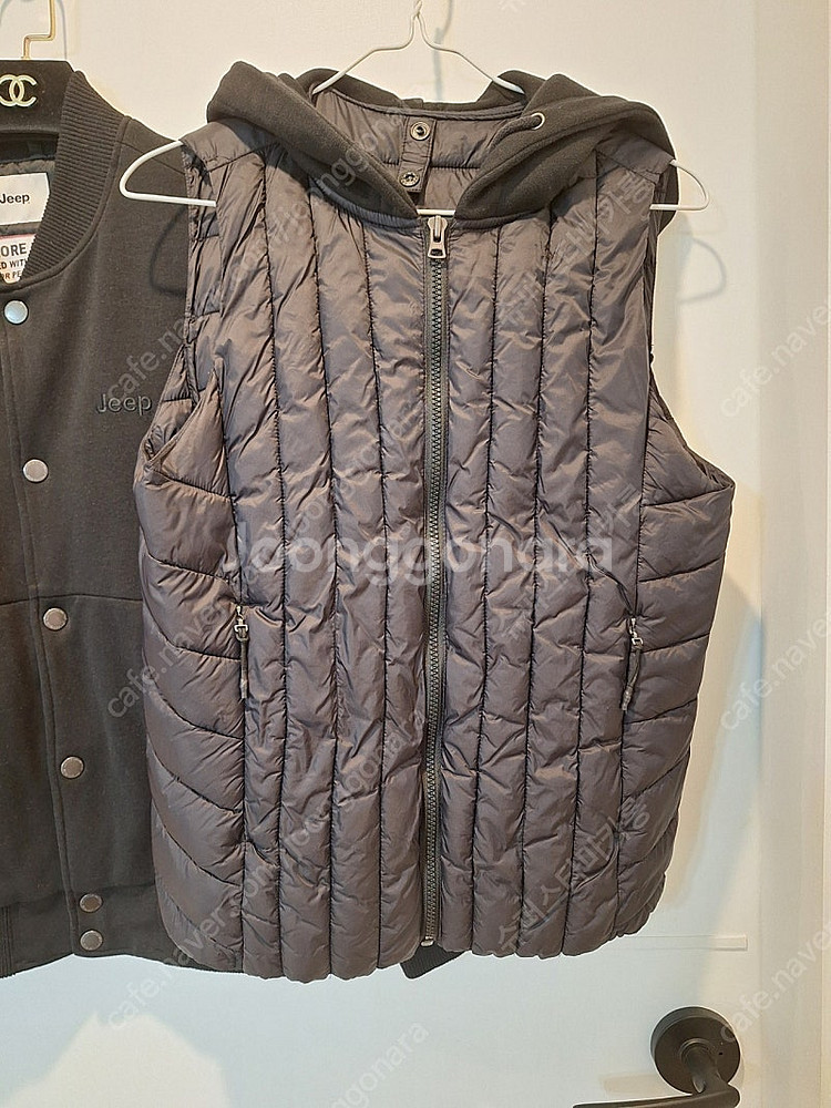 지프 Jeep 여성 누빔점퍼 + 패딩조끼 세트--3