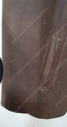빈티지 Trapper Leather Jacket ,코드--3