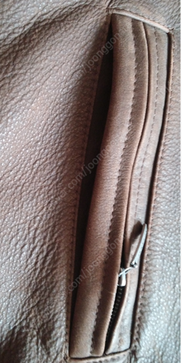 빈티지 Trapper Leather Jacket ,코드--5