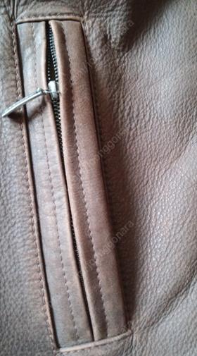 빈티지 Trapper Leather Jacket ,코드--6