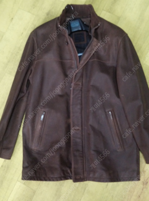 빈티지 Trapper Leather Jacket ,코드--7