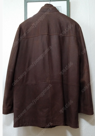 빈티지 Trapper Leather Jacket ,코드--8