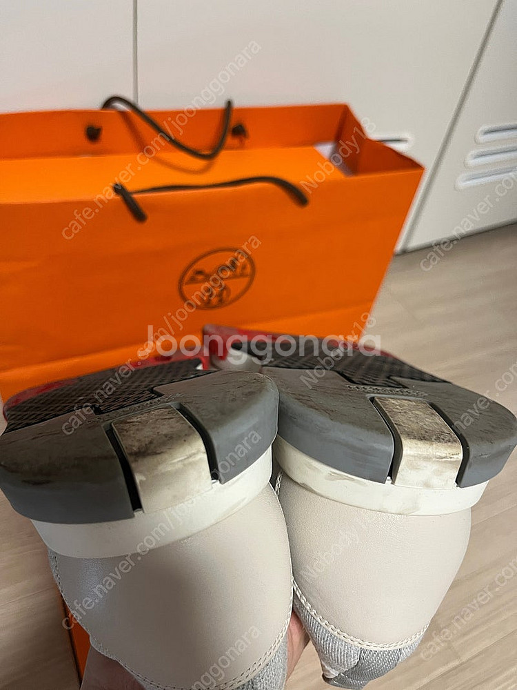 에르메스 어딕트 스니커즈 275mm--7