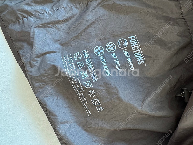여성 코오롱스포츠 조끼 바람막이 초경량 캠핑 러닝 등산--7